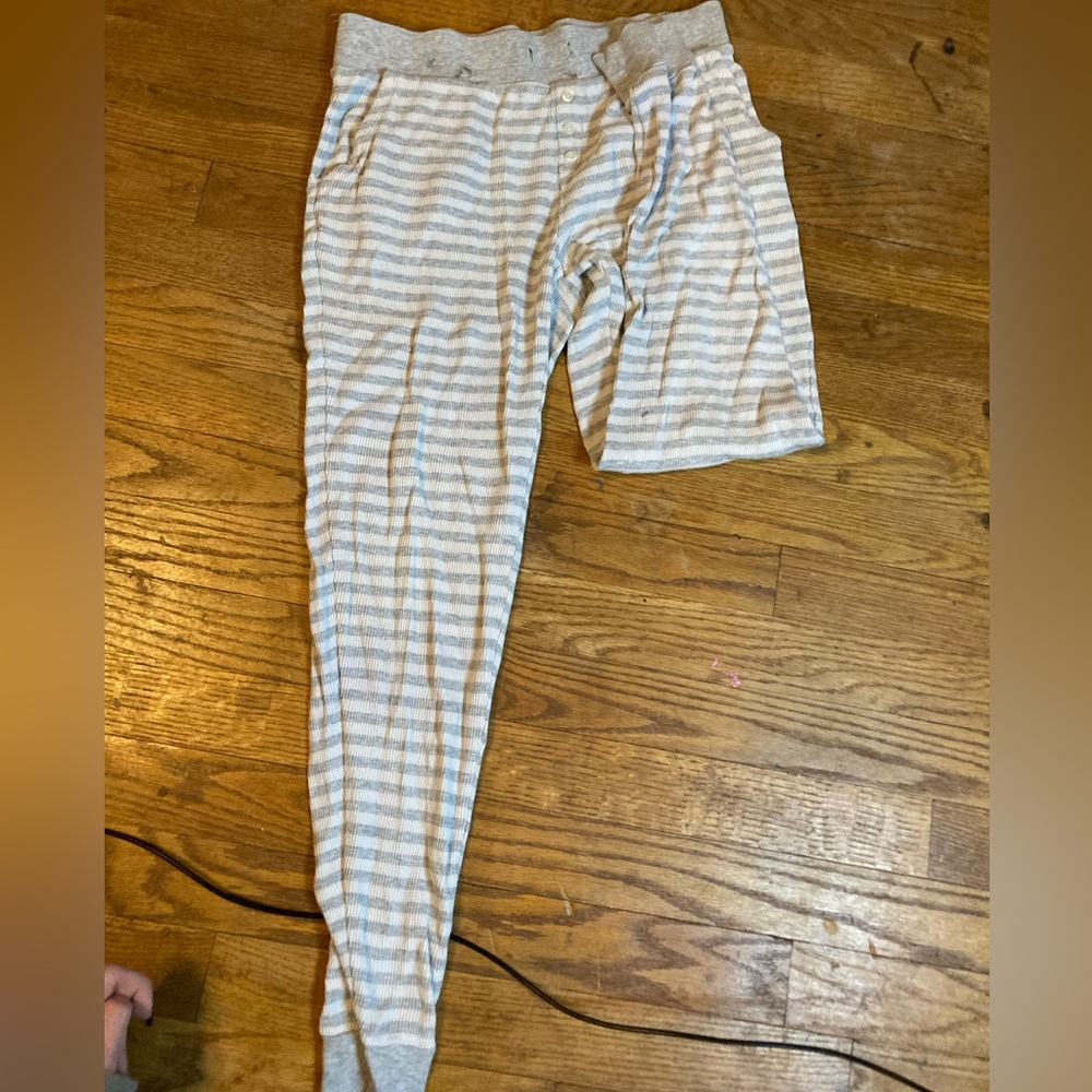 Stripped sweatpants